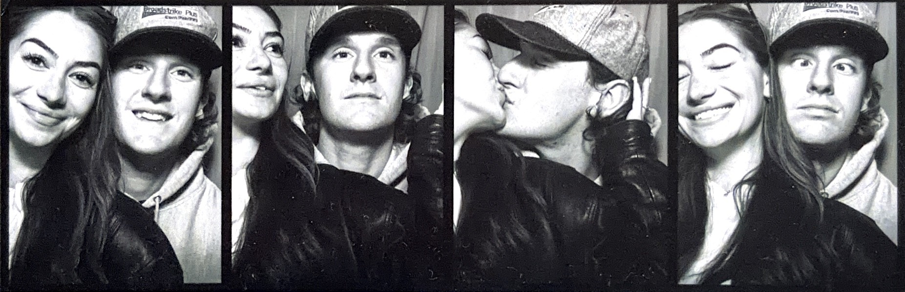 Alexander and Eva photobooth pictures